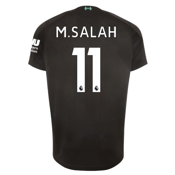 Camiseta Liverpool NO.11 M.Salah 3ª 2019-2020 Negro
